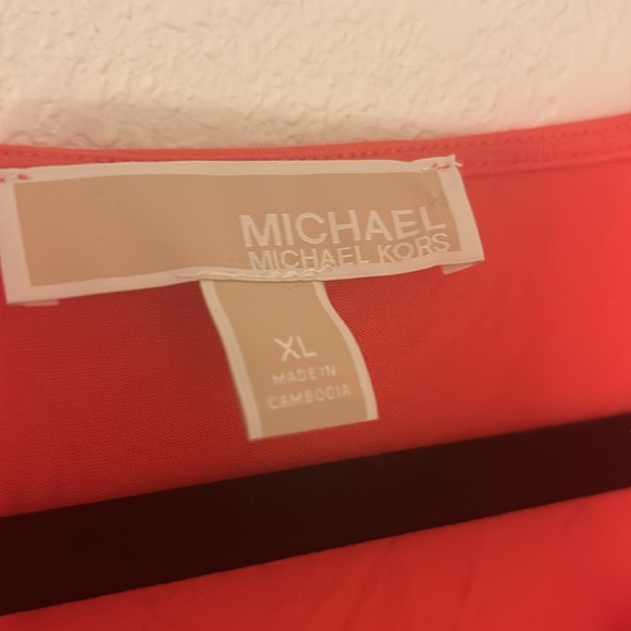 Michael Kors Orange Blouse - Picture 3 of 3